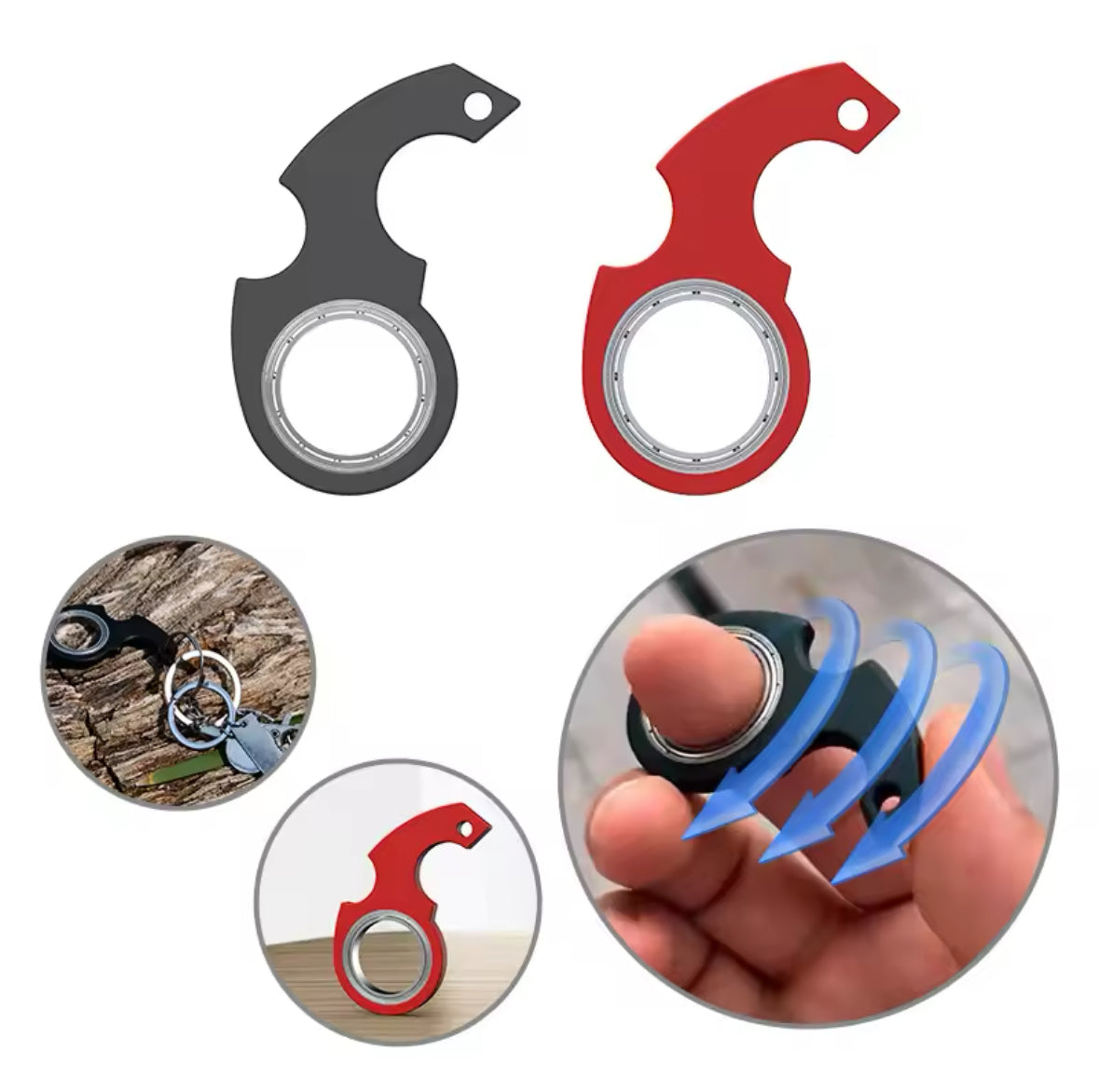 Car Key Fidget Spinner