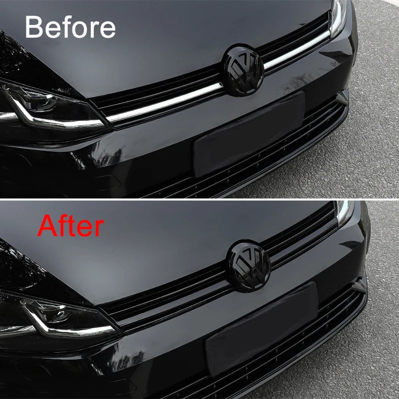 VW Golf Blacked out Front Bumper Grille Trim